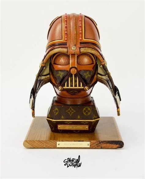 sculptor gives vintage louis vuitton bags a star wars 